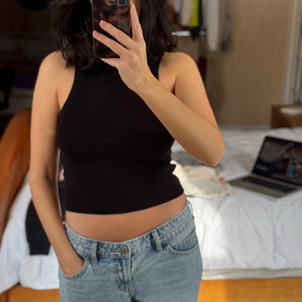 Old Navy Sleeveless Black Top